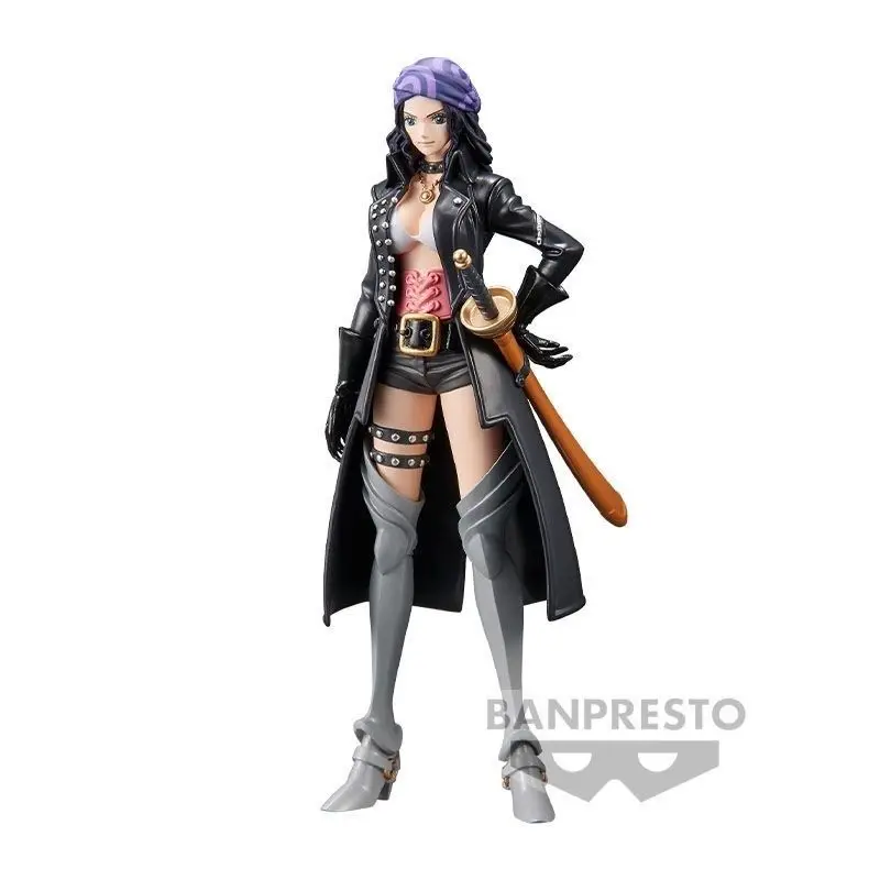 Bandai Banpresto Original Genuine DXF One Piece OVA RED Great Nico Robin Anime Figure Desktop Ornaments Model Doll Gift Pixiv