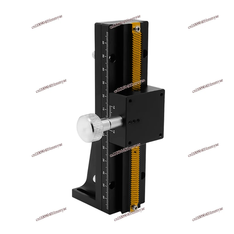 

Manual vertical lift table dovetail rack and pinion slide table