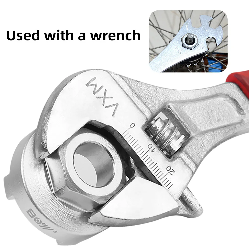 BMX/Fixed Gear Bike Single Speed Cog Removal Tool - Compatible with 16T/17T/18T 4-Prong Lockring Sockets view 5