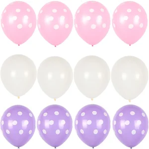 Mickey und Minnie Latexballons, Marienkäfer, Schwarz, Rot, Weiß, Wellenpunkt, Bälle, Partydekoration, Geburtstag, Hochzeit, 12pcs 12 Hauptverkäufe Lady Bug Geburtstagdekoration - №9