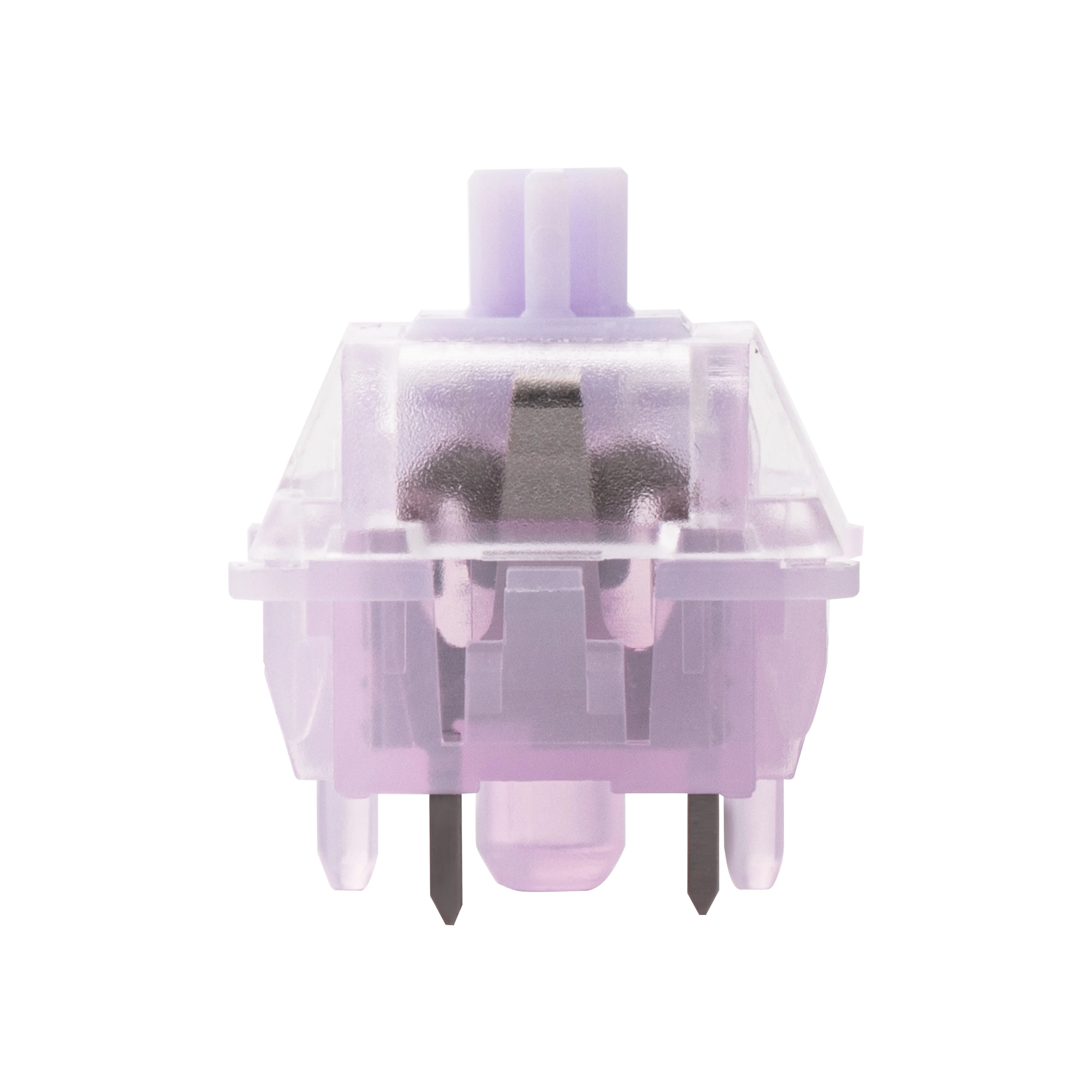 100 PCS EPOMAKER Lilac Silent Tactile Switches Set Factory Lubed 40gf 5-Pin Mechanical Switches for Hot-Swap Gaming Keyboards view 3
