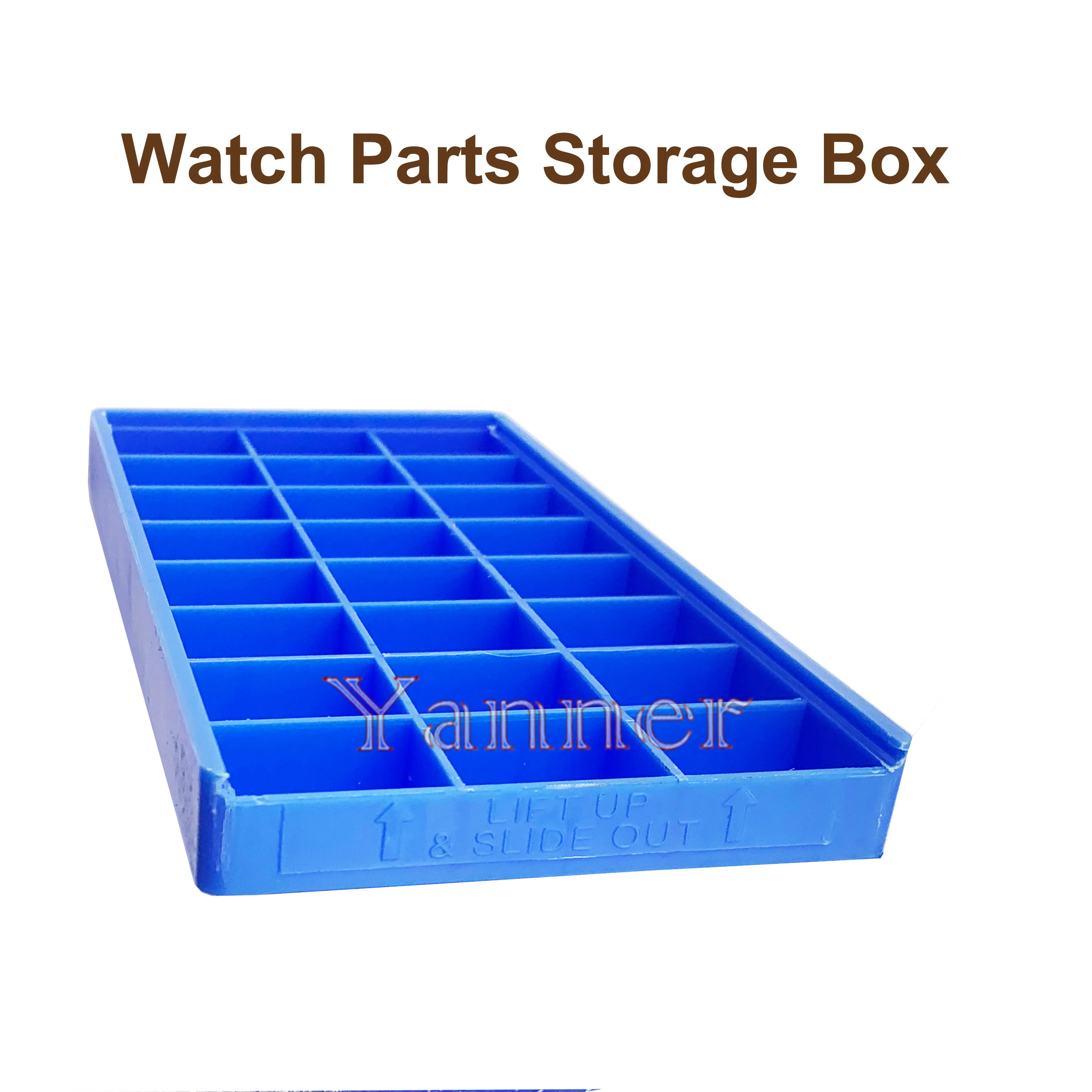 Parts Storage Box Compartment Watch Parts Organizer Plastic Beads Earring Container