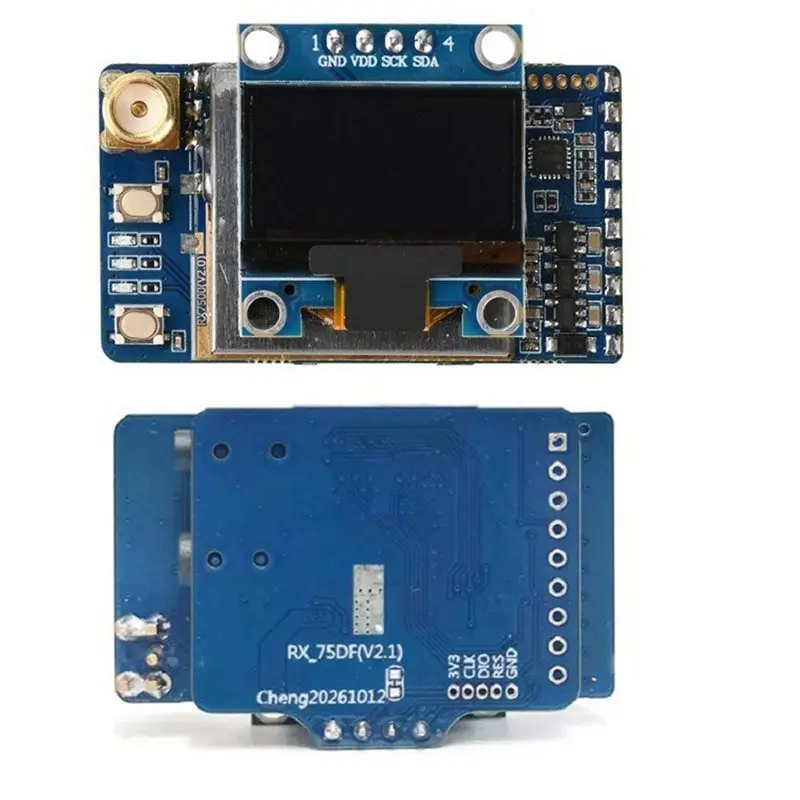 VRX-75DF 6.1- 7.2 Ghz 64-Channel FPV Analog Video Receiver For FPV Drones Low Latency Diversity Video Receiving Module