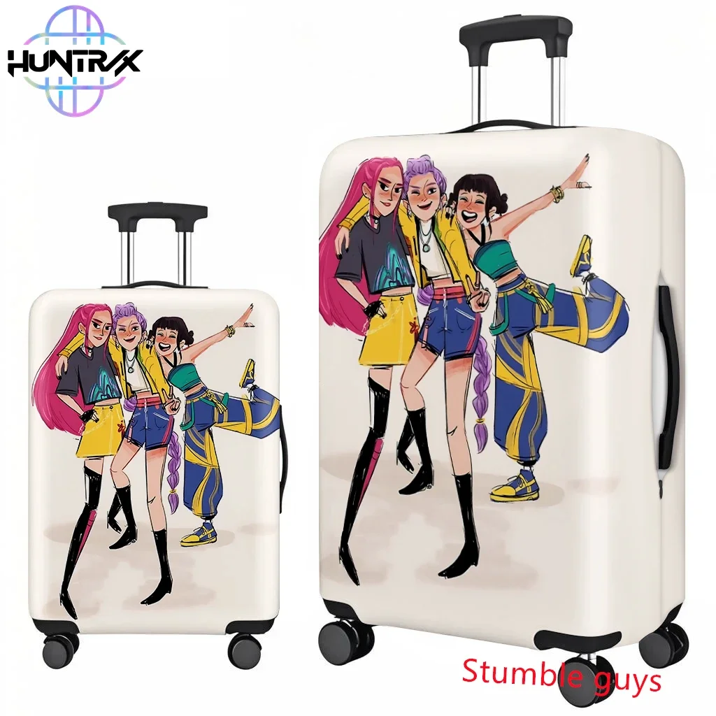 Kpop Demon Hunters bagagebeschermer hoes past op 18-32 inch koffers Anime Travel Design