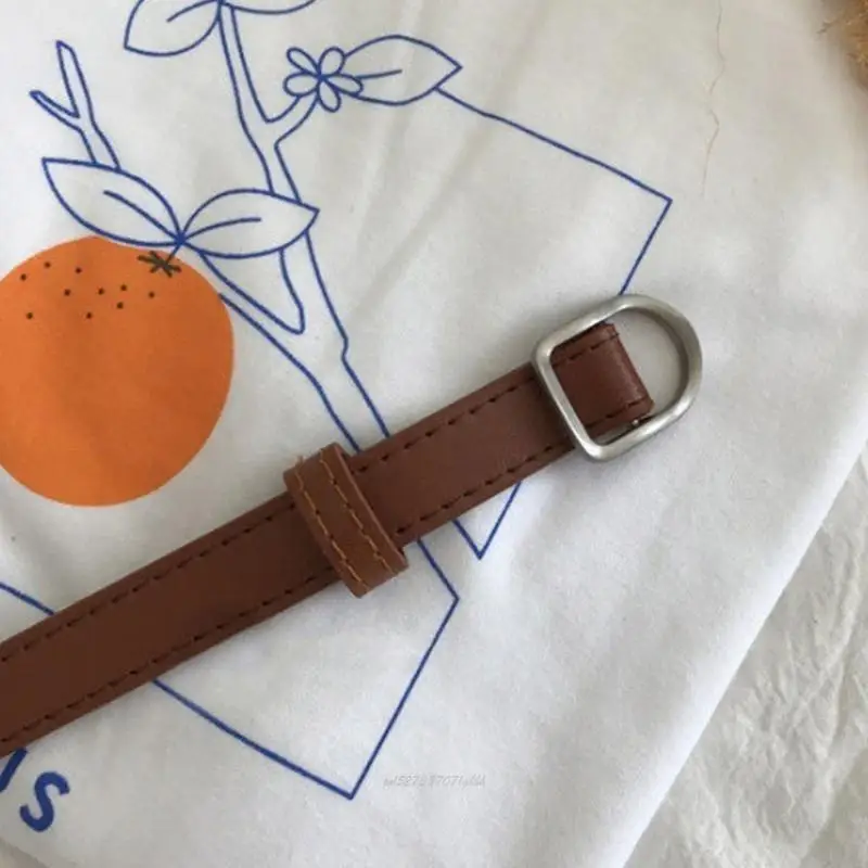 

X5XA Женский формальный ремень для брюк для платьев Женский пояс с пряжкой из сплава без отверстия