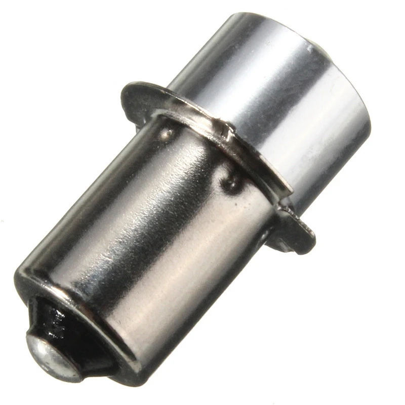 LED Light Flashlight Bulb For Interior Bike Torch Spot Lamp Bulb High Brightness P13.5S PR2 1W 90Lumen Warm/White DC3-18V/DC18V