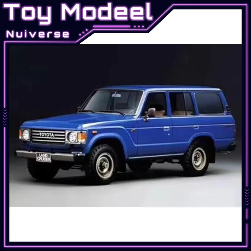 Kyosho 1/18 Toyota Land Cruiser LC60 Diecast Vehicle Model Premium Metal Static Display Cars Model Boy Amazing Collection Gifts
