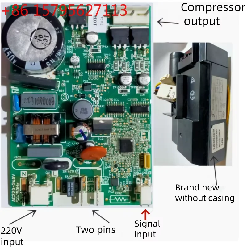 

new for Refrigerator computer board, compressor frequency conversion board, driver board MZ-297 DJG-C03-ZD-FP component