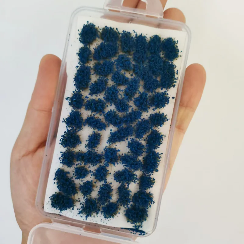 Miniature Irregular Flower Grass Model Kits Plant Materials for Micro Train Railway/Garden Sand Table Scene Diorama Accessories