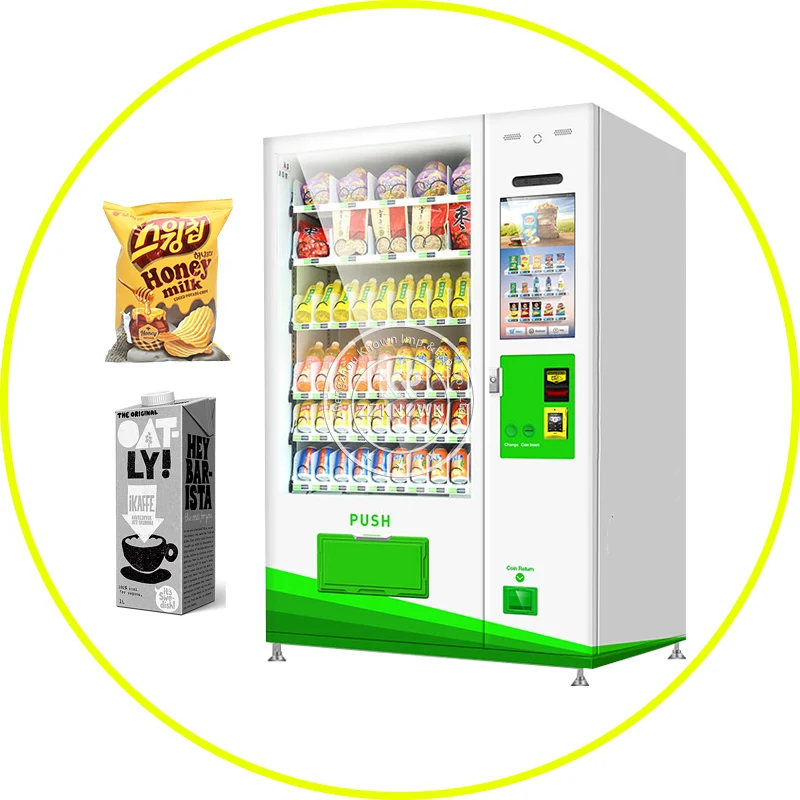 New Arrival Smart Vending Machines Bottle Drinks Vending Machine Snack Vending Machine