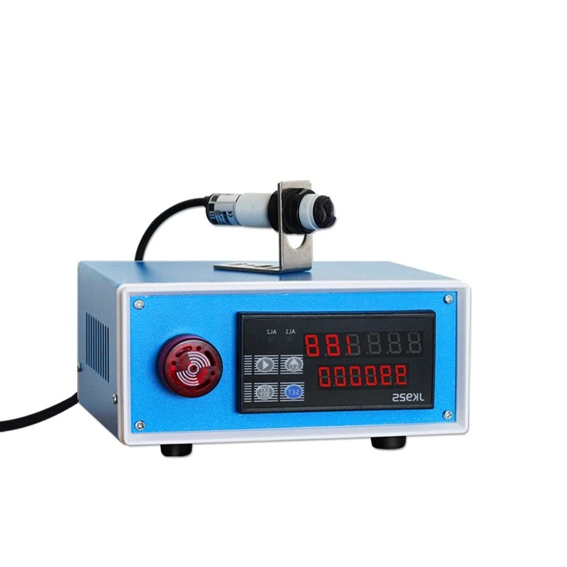 Photo‑electric Count Unit, Digital Industrial Counter Auto Sensor for Assembly Line Conveyor, Multi Probe Supported