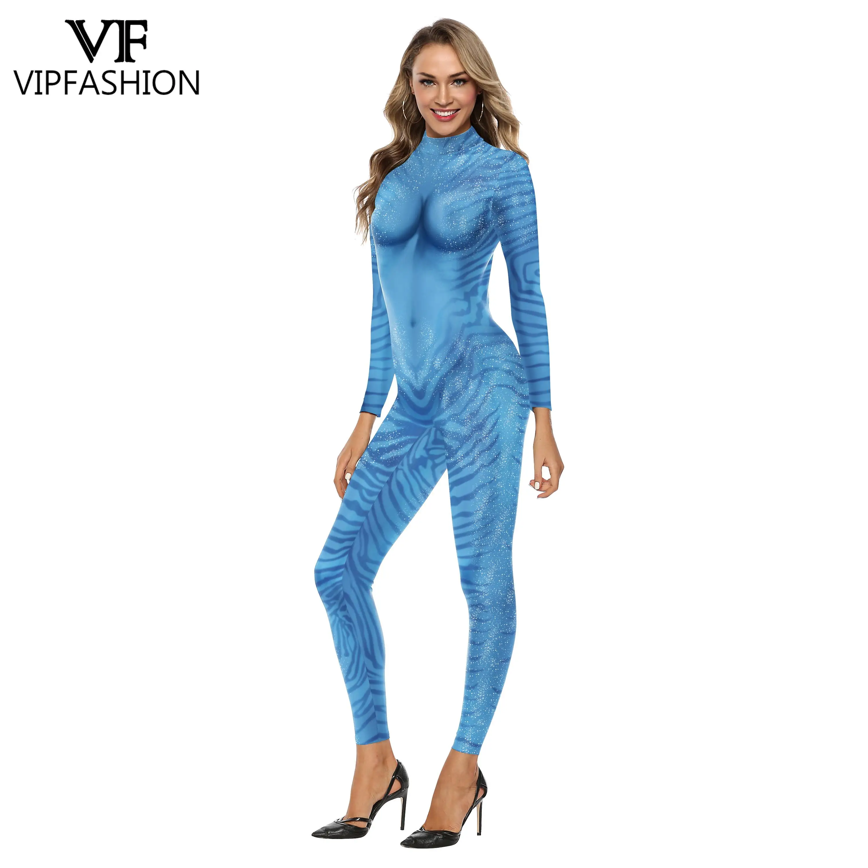 VIP FASHION Movie Coplay Costume coppia Zentai body 12% Spandex Catsuit Halloween Party Outfit donna uomo Superhero tuta