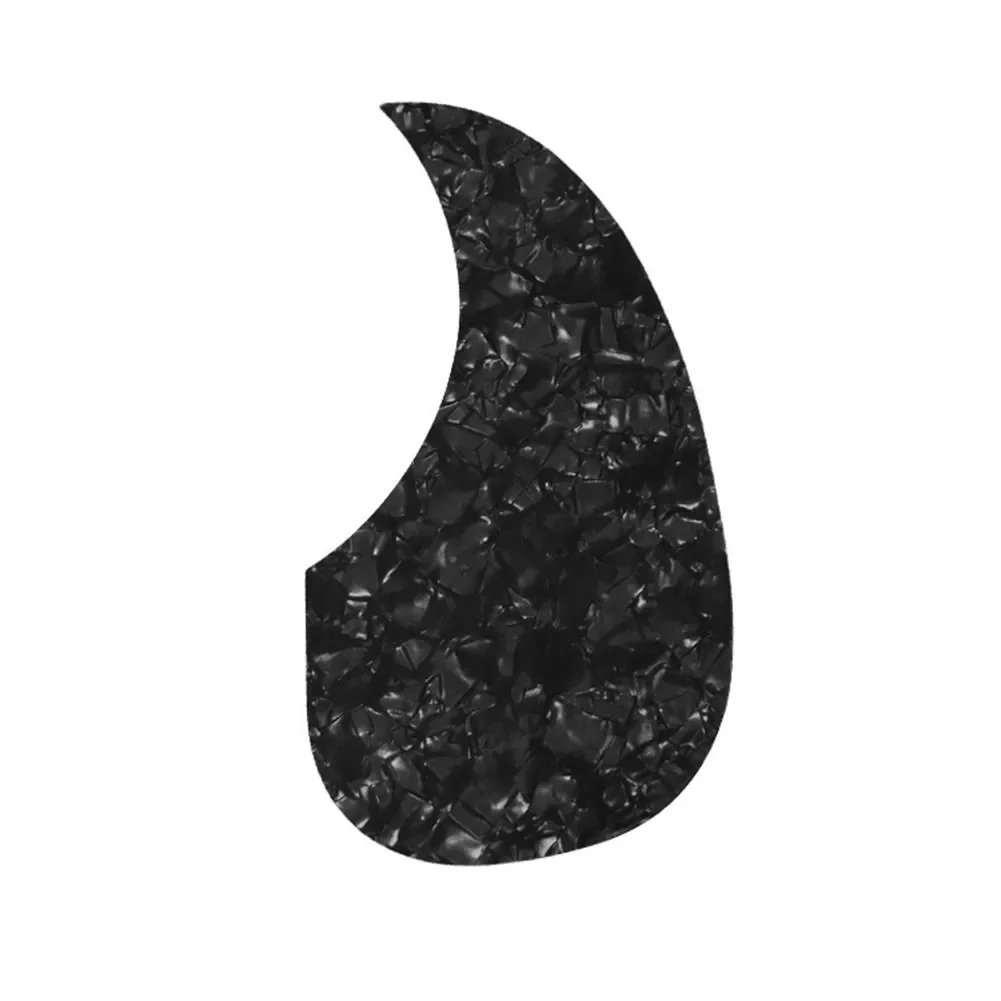 Acoustic Guitar Celluloid Pick Guard Teardrop Shaped Pick Guard Anti-scratch Sticker Style Guitar Instrument Parts Replacment
