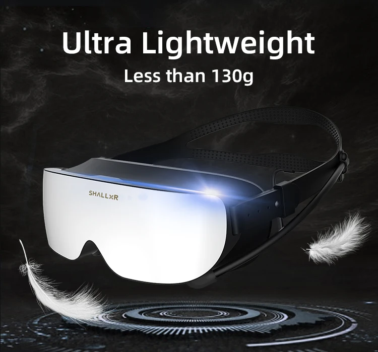مريحة 130G قابل للتعديل قصر النظر 4K شراء نظارات ثلاثية الأبعاد Hdmi سماعات Vr للألعاب