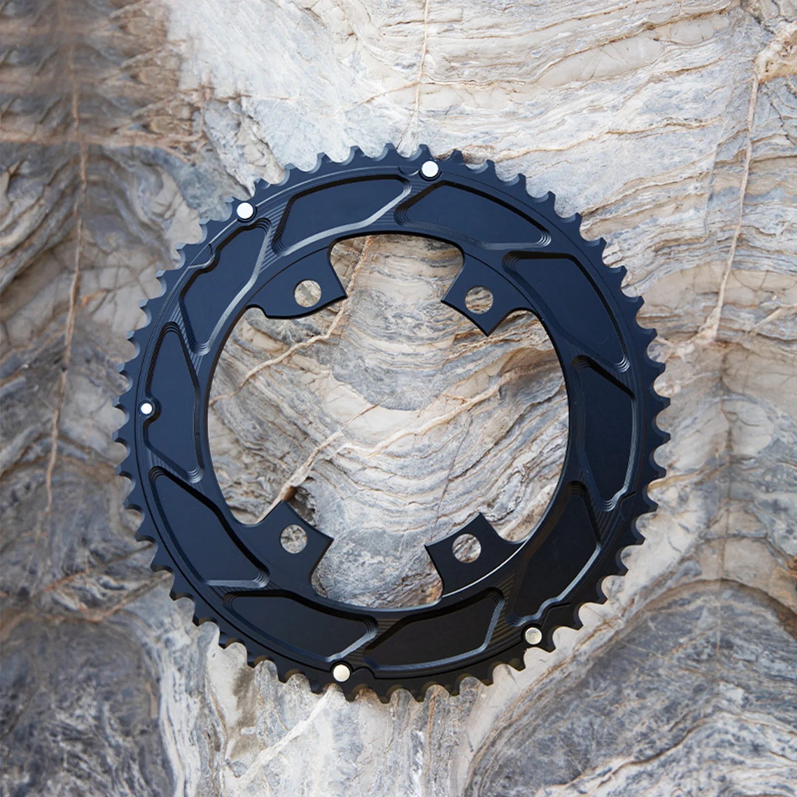 110 Bcd 4 Bolt Chainring for SHIMANO 105 DURA-ACE R9100 11 12 Speed 48-35T 50-34T 52-36T 53-39T 54-40T 56-42T 2X Chainring