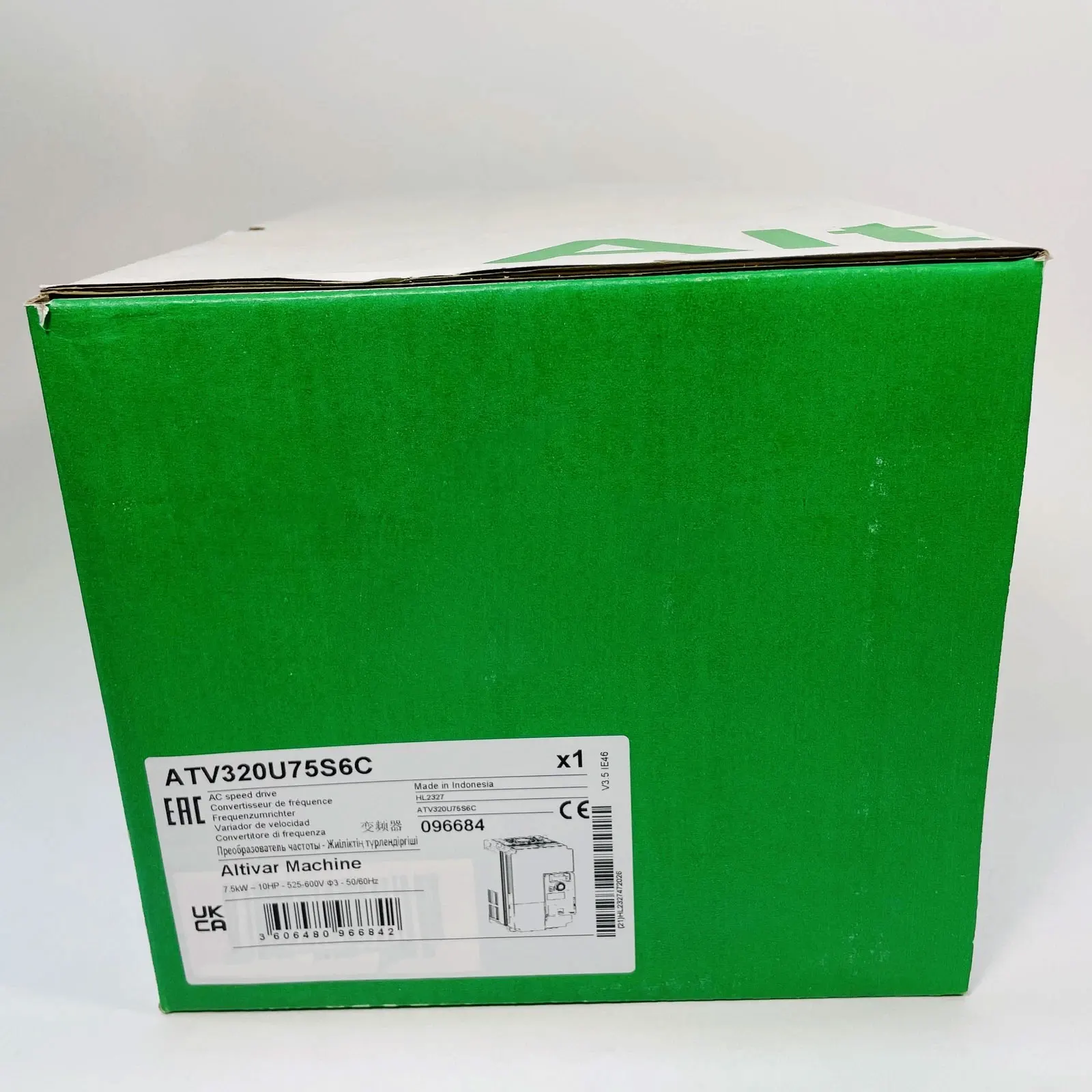 Brand New original ATV320U07S6C ATV320U15S6C ATV320U22S6C ATV320U40S6C ATV320U55S6C ATV320U75S6C One Year Warrant