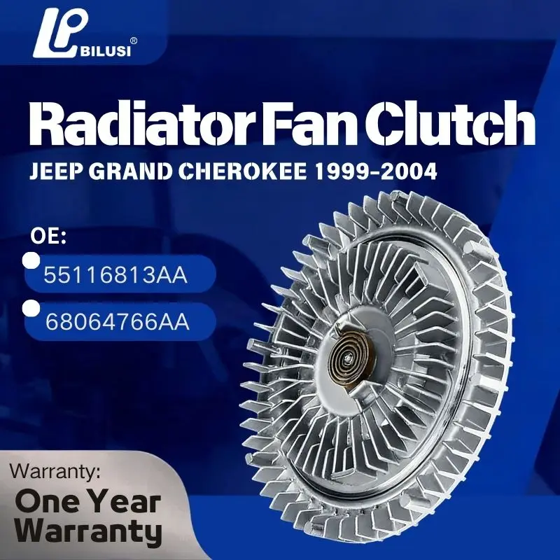 

BILUSI Radiator Fan Clutch Fit JEEP GRAND CHEROKEE 1999-2004 55116813AA 68064766AA