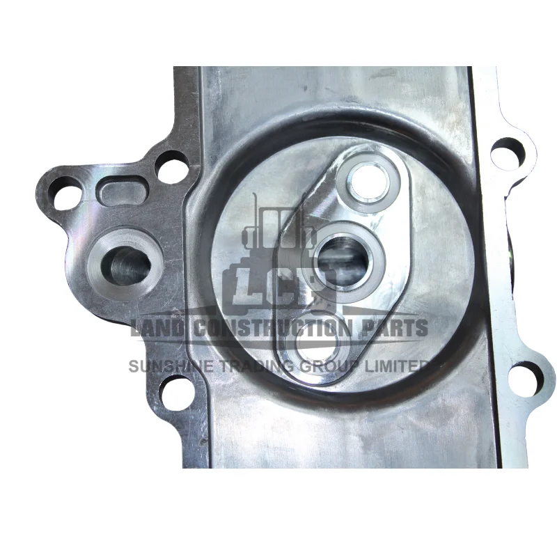 Excavator Engine Parts HD800 HD900 6D14 6D15 6D16 6D14-T 6D15-T 6D16-T Oil Cooler Front Cover With Gasket ME034573