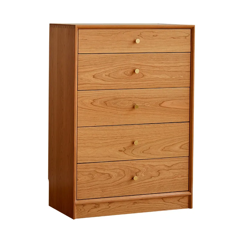 

Bedroom all solid wood storage cabinet, floor-to-ceiling living room sofa TV next to drawer locker