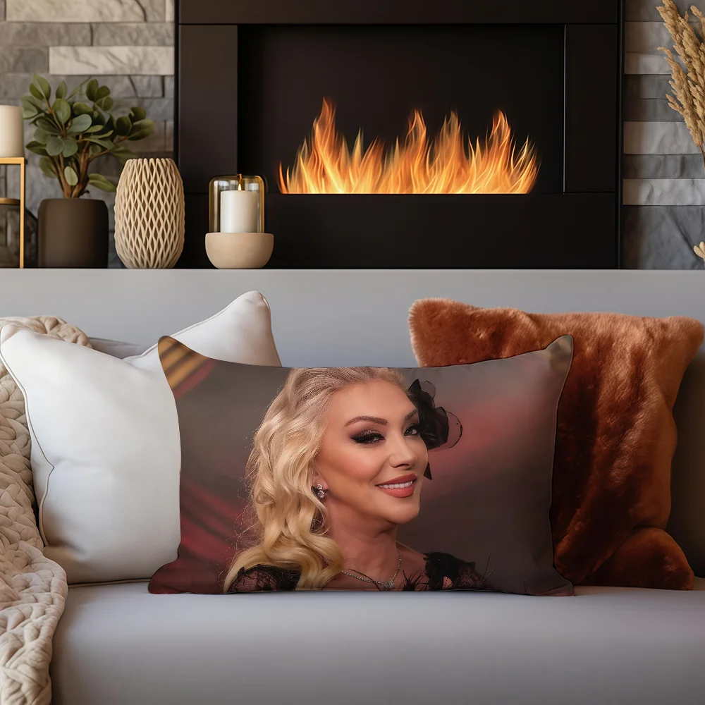 Turkish singer Gullu cushion cover Sofa living Room Office Rectangle Pillow Home Coffee Shop Bedding Hit product
