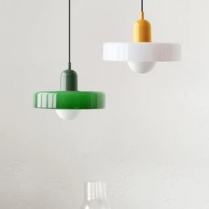 ثريا زجاجية الرجعية الاسكندنافية لغرفة المعيشة ، غرفة الطعام ، غرفة النوم ، المطبخ ، الإضاءة الحديثة ، مصباح الديكور ، E27LED أفضل 8 ثريات معلقة للمبيعات - رقم 6