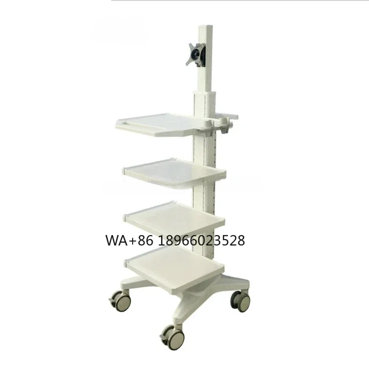 

equipment instrument cart arthroscope laparoscopic shelf Low Price Medical Mobile trolley endoscope surgical