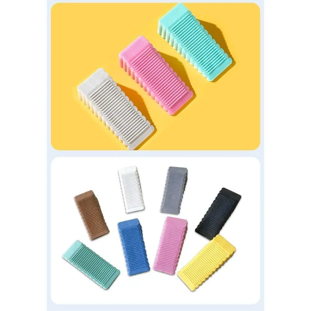 Portable Silicone Door Stopper Shock Reusable Absorbent Block Wedge Anti-collision Handle Stopper Door