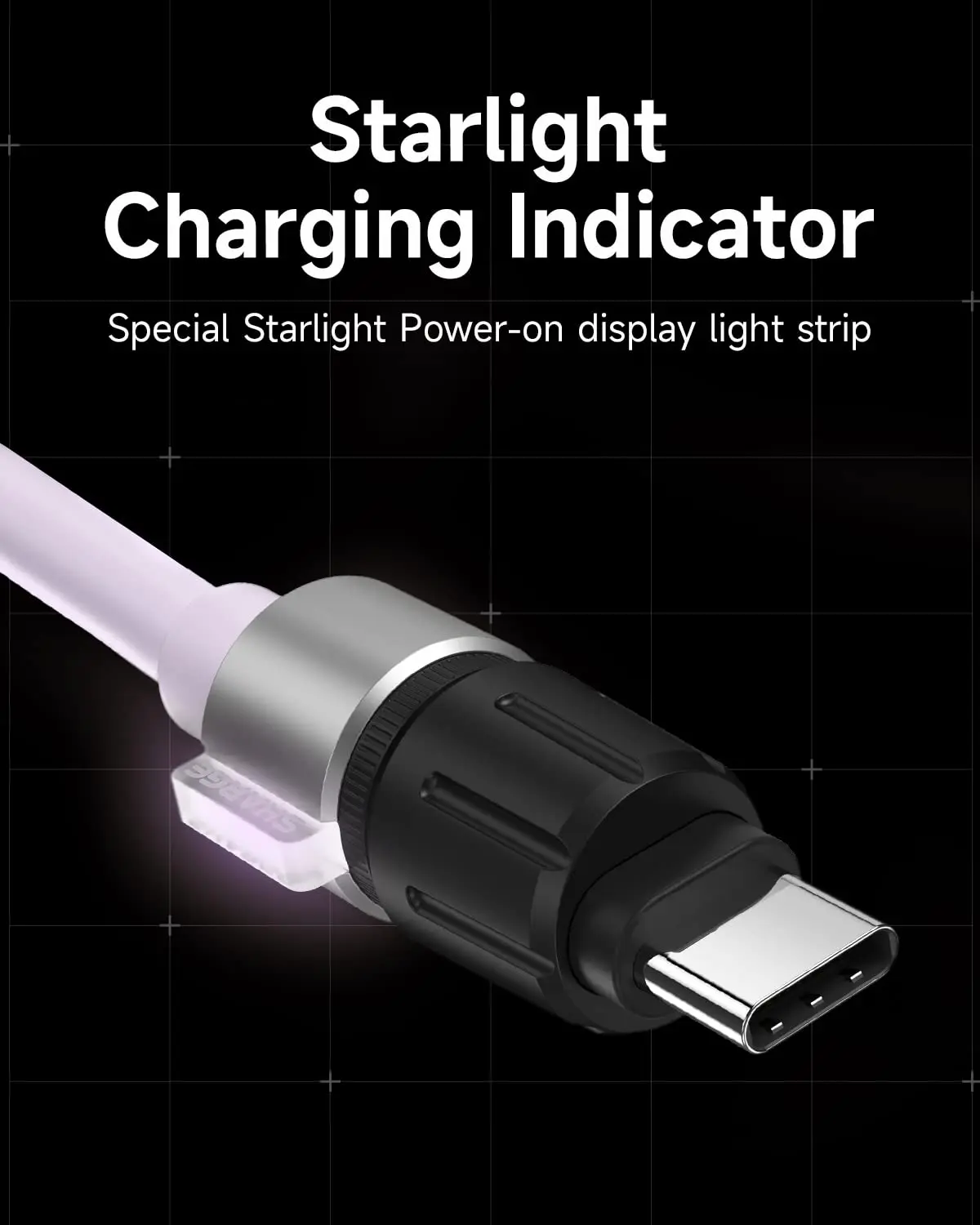 SHARGE 240W USB C PD3.1 5A MAX Fast Charging Cable for iPhone 15 Macbook Pro iPad Samsung Built-in E-marker Chip