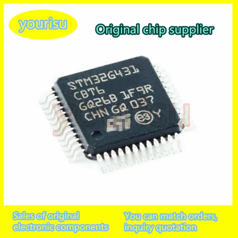 5Pcs/Lot STM32G431CBT6 STM32G431CBT STM32G431CB STM32G431C STM32G431 32G431CBT6 IC MCU 32BIT 128KB FLASH 48LQFP