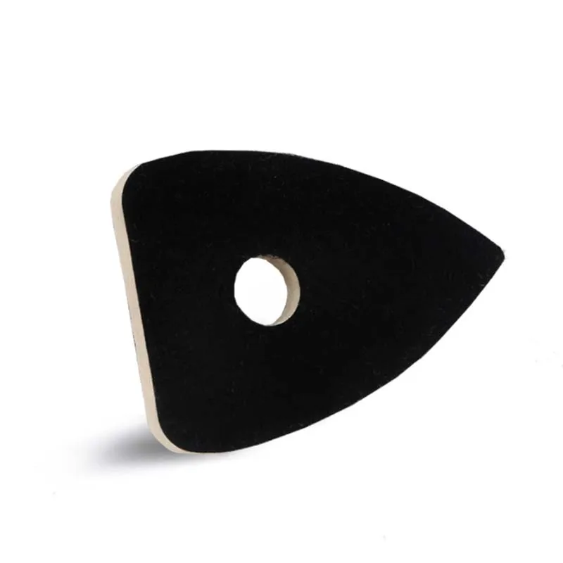 Pneumatic Polishing Machine Triangular Polishing Pads Adhesive Irregular Car Glass Polishing Discs