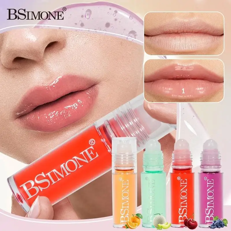 BSIMONE 5.5ml 메이크업 글로스 뷰티 립 오일 틴티드 립스 모이스처라이저 젤리 립스틱 브라이트 오일 모이스처라이징 밤 풀러 립 이펙트