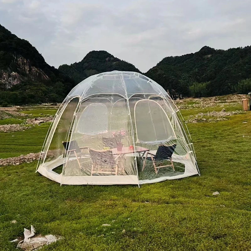 

Outdoor Transparent Tent Waterproof Viewing Lightweighting Easy Install Ventilation Tents Naturehike Camping Tourism Tents