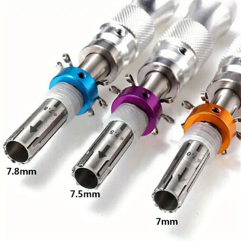 Seven beads plum blossom tool plum blossom lock cylinder universal 7.0/7 5/7.8 locksmith supplies three-piece set padlock specia