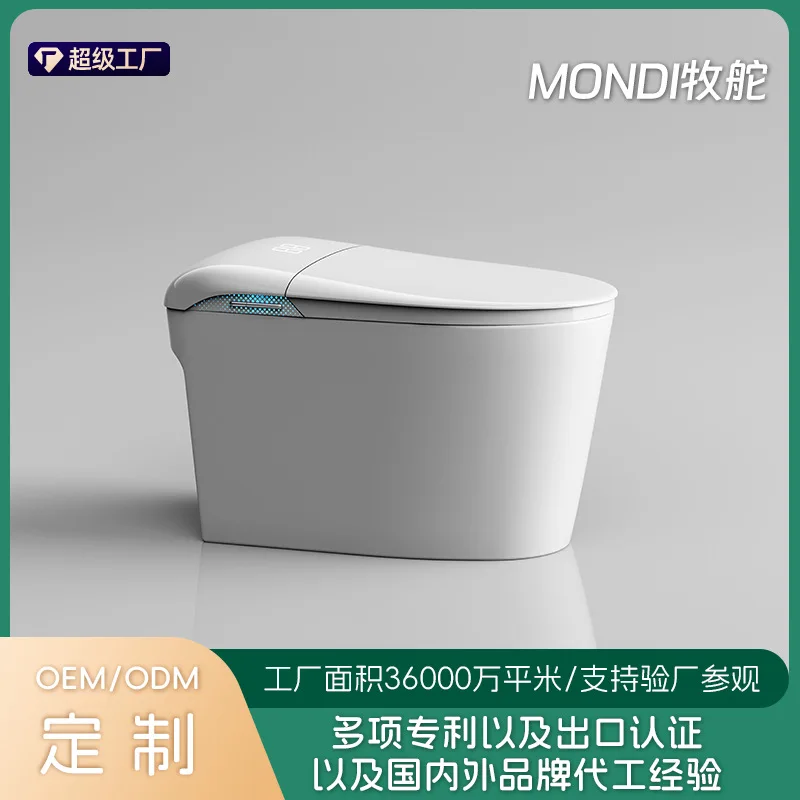 

Smart Toilet Factory Light Smart Hotel Bathroom Home Drying Flip Electric Toilet Toilet Remote Control