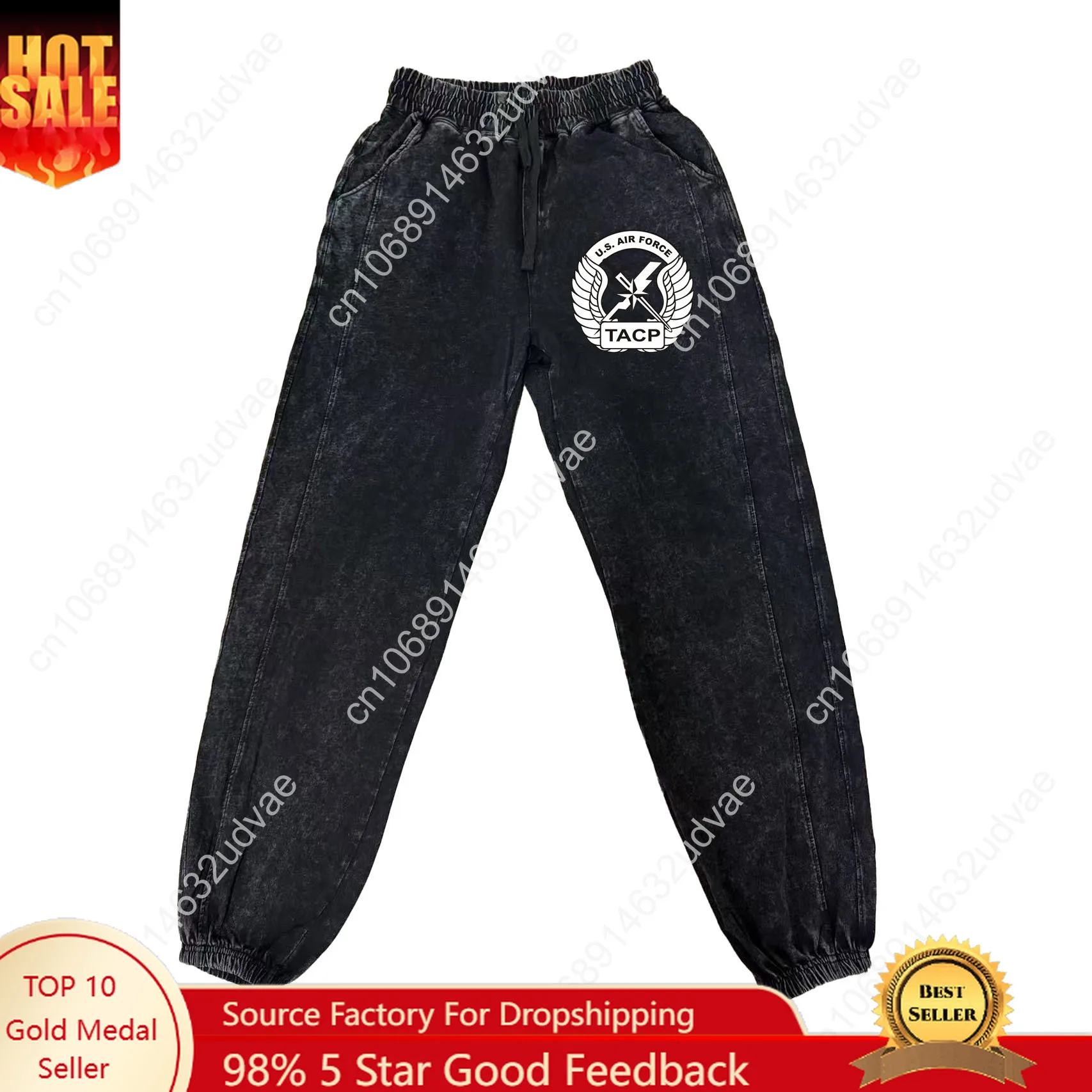 

US Air Force Tactical Air Control Party Pants Man Woman Teenager Retro Trousers Cotton Elastic Customized Pant with Pocket