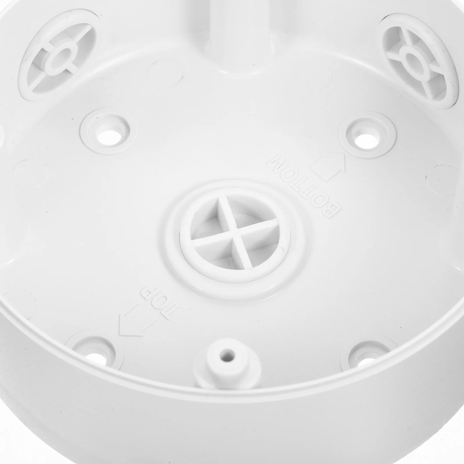 

4pcs Hemisphere Bracket Outdoor Reinforced Connection Box Rainproof Plastic Cable Cover for Garden Pool Pump Landscape Lighting