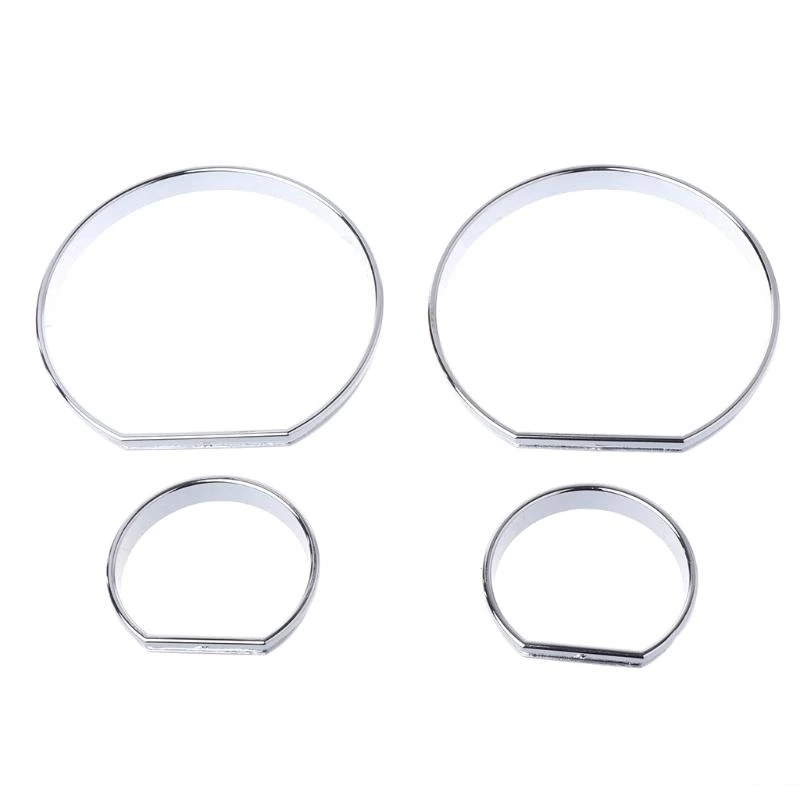 y1gd Chrome Gauge Rings Bezel Trim Speedometer AC M-Tech For E46 for M