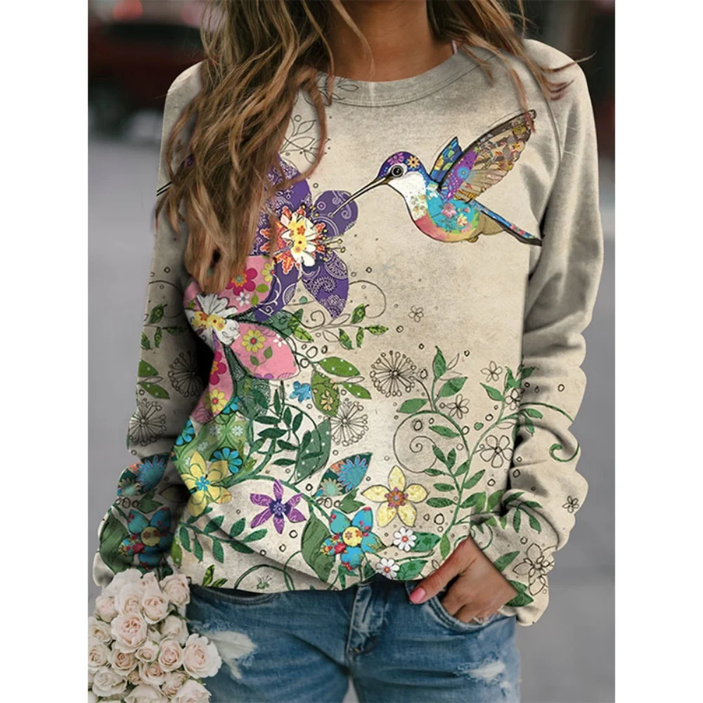 

Colorful Dragonfly Hoodie Cute Rabbit 3D Print Women Hoodies Streetwear Sweatshirts Oversized Harajuku Pullover Woman Clothing
