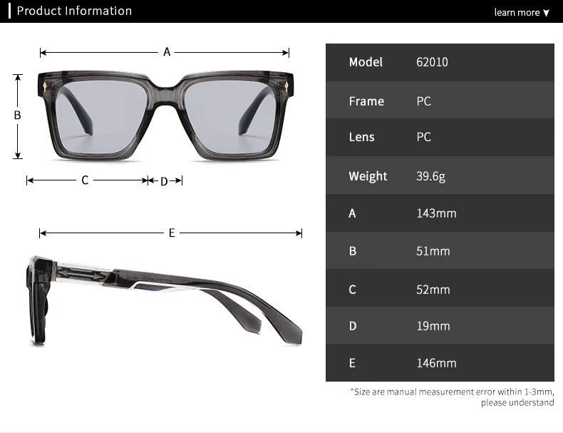 Outdoor Sonnenbrillen Mode Sonnenbrillen Urlaub Gläser Designer Lentes Dropshipping Oculos Marke Vintage Sonnenbrille Gafas De Sol – Detail 3