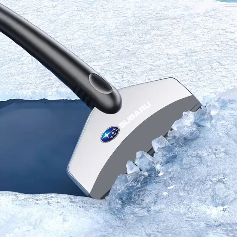 شعار السيارة فرشاة الثلج تنظيف مجرفة كاشطات الثلج الزجاجية أداة لسوبارو امبريزا ليجاسي WRX STI BRZ فورستر Outback Levorg Ascent