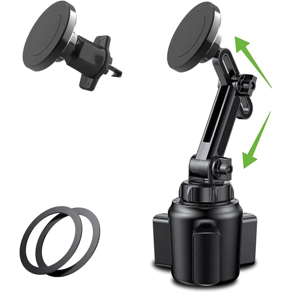 

Car Cup Holder, 2 Pack Cell Phone Mount, Air Vent Mount, 20 X N52 Magnets, Case & Other Accessories