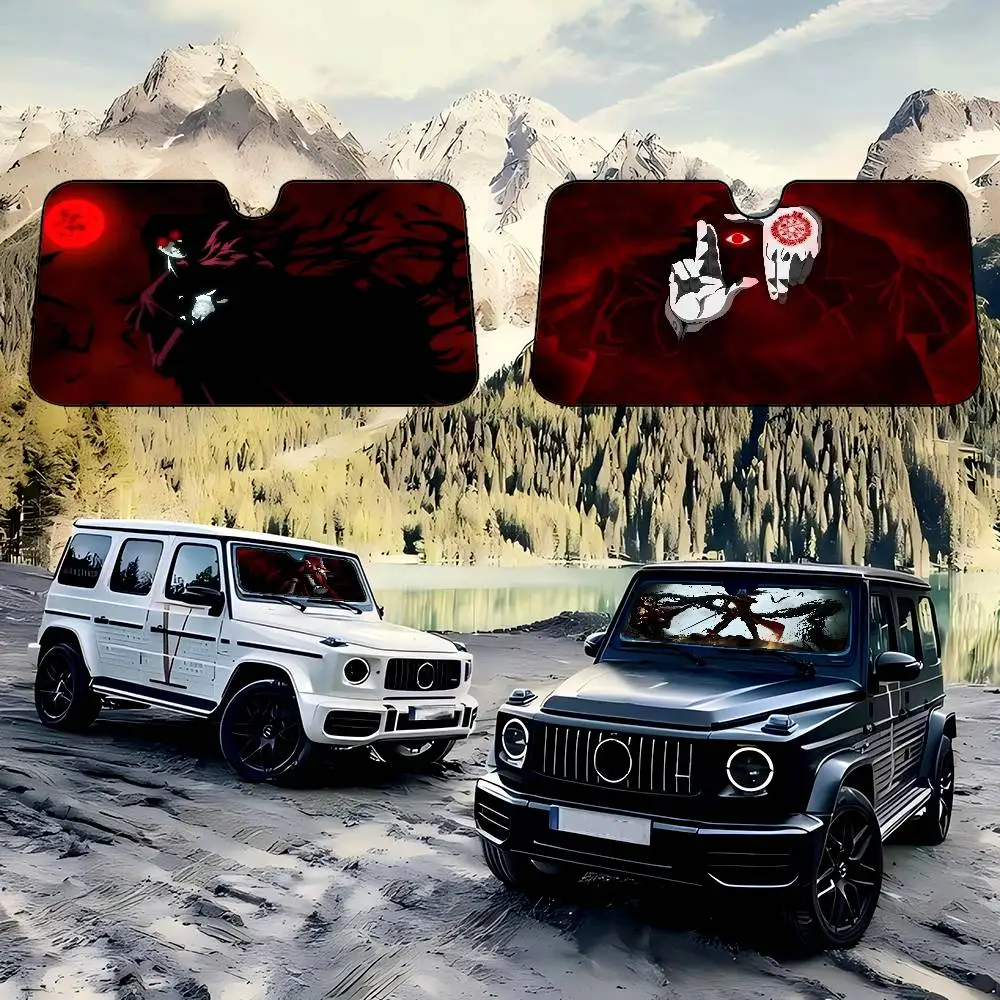 

A-Alucard Hellsing Car Windshield Foldable Sun Shade Cover Block Reflector Portable Breathable Anti UV Protector Screen