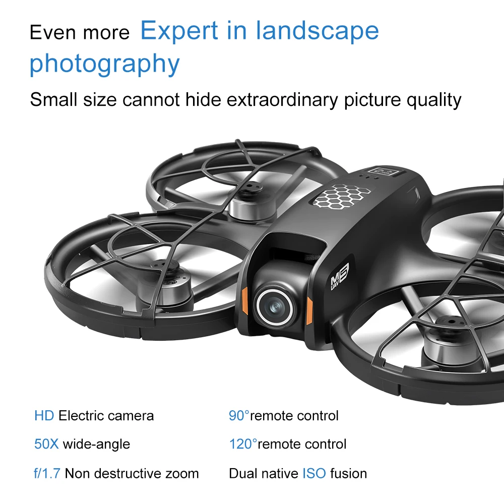 Original M5 Long Endurance Screen Remote Drone 8K HD GPS Foldable Brushless Motor Optical Flow 5G FPV Professional RC Quadcopter