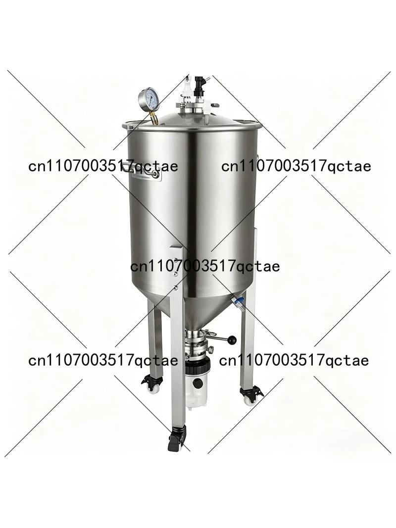 35/65L Stainless Steel Pressurized Fermenter Homemade Equipment Beer Brewing Equipment Fermentation Bracket 15-20psi