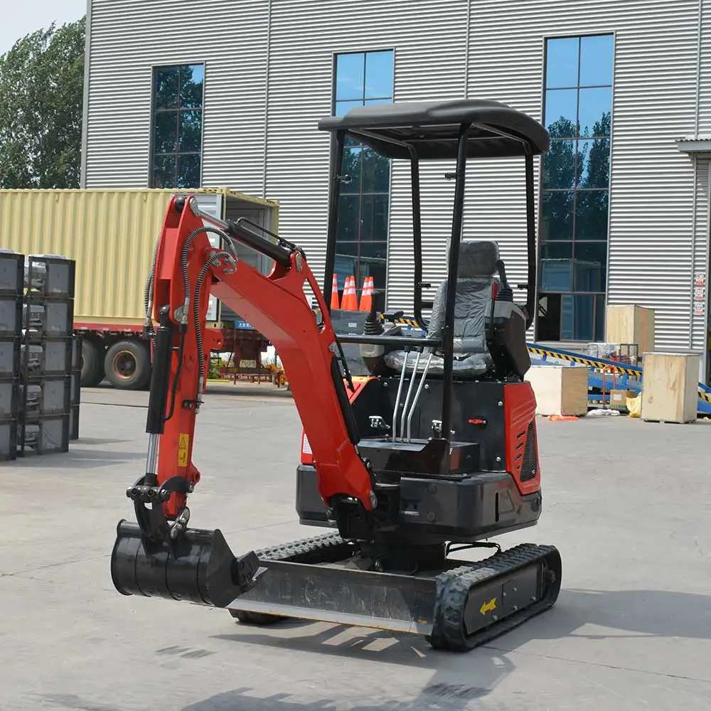 حفارة زاحفة مع مدمجة وسهلة المناورة لضمان الاستقرار في العمل على الطرق #5