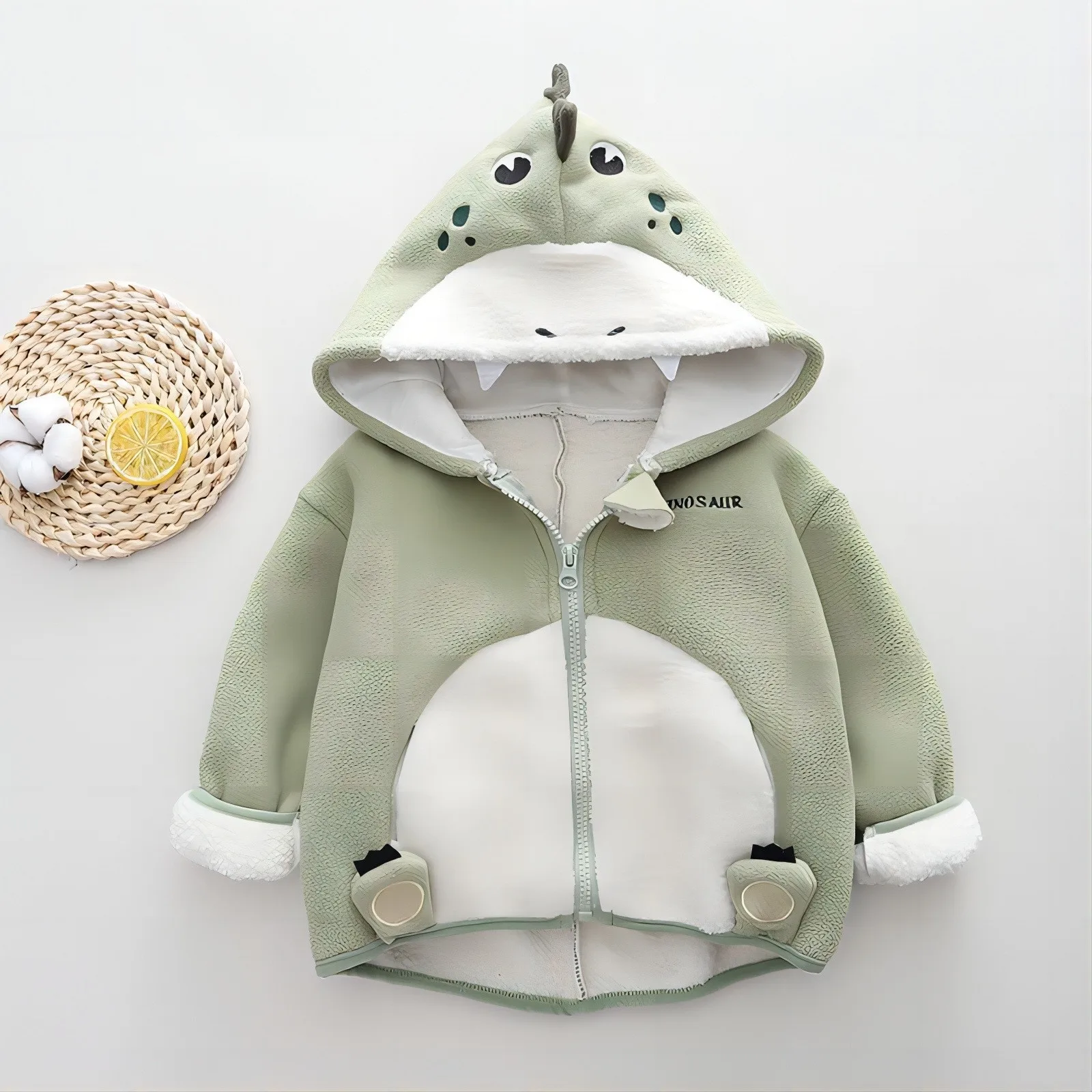 Boys And Girls Winter Cartoon Animal Clothes Baby Winter Winter Cotton Padded Jacket Children Winter Wool Kids Boys Warm Jackets