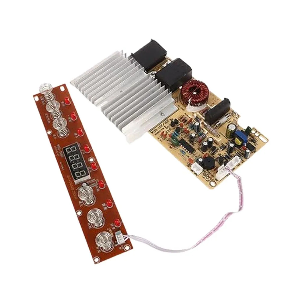 1500W 220V Induction Heating Control Panel Digital Display Circuit Board High Power Heating DIY Heater Household Electronic Part