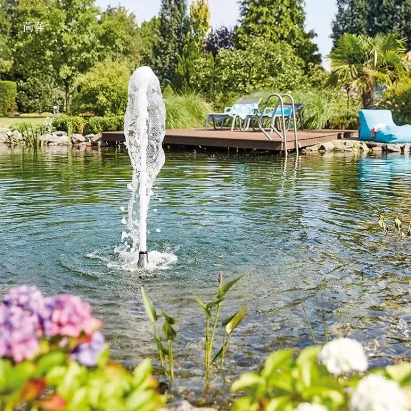 Fountain landscape outdoor fish pond fountain courtyard flowing water landscape garden water feature project