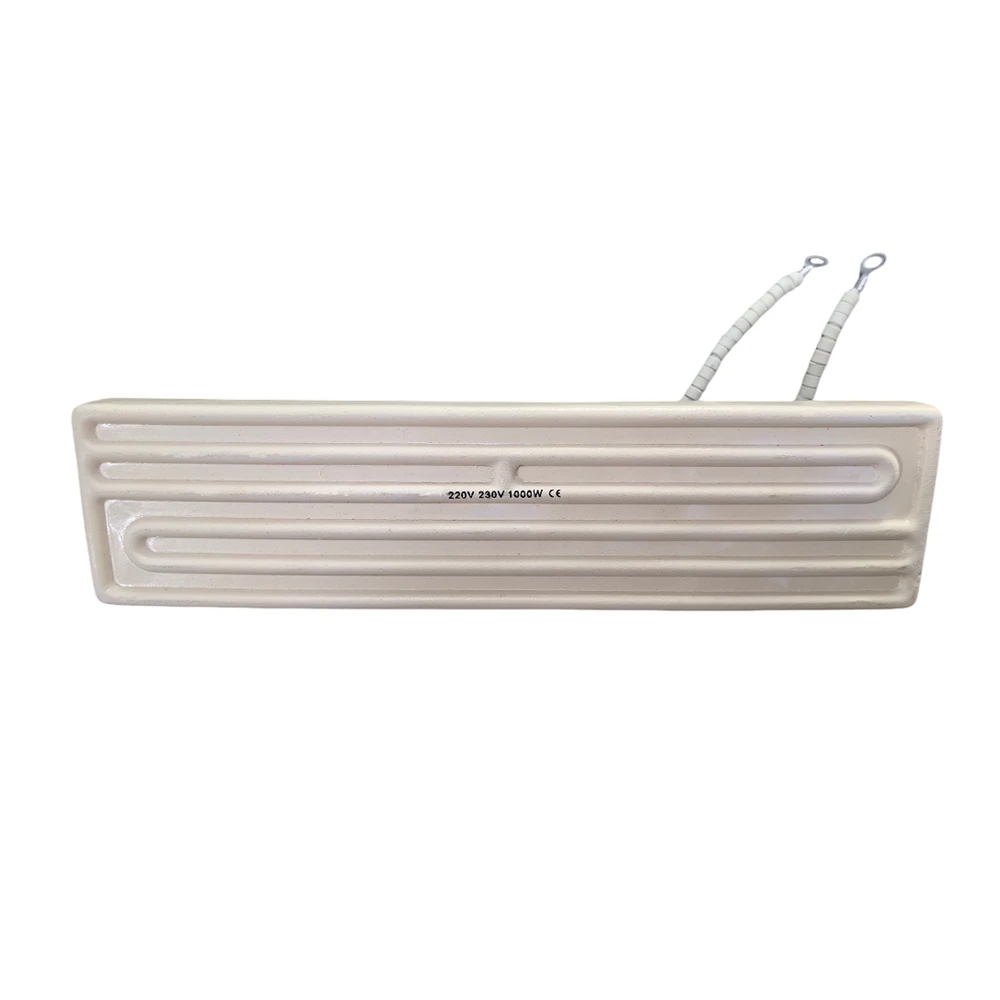 LY 240x60MM Heating Ceramic Plate 1000W Germany Technology O-Ring Interface 800 Degree 220V with Inner Fiber Insulation Cotton