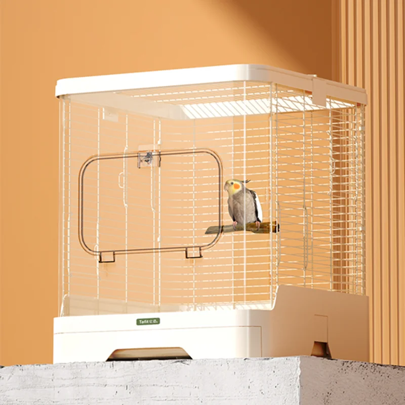 

Bird Transport Aluminum Outdoor Aviary Cage Rabbits Chinchilla Hamster Parrot Transfer Large Plastic Cages gaiola Tweety Bath